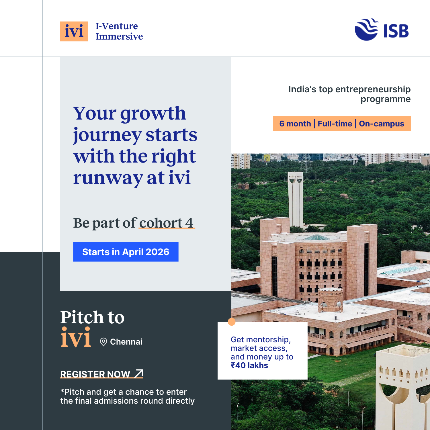 Pitch to ivi | Chennai edition |