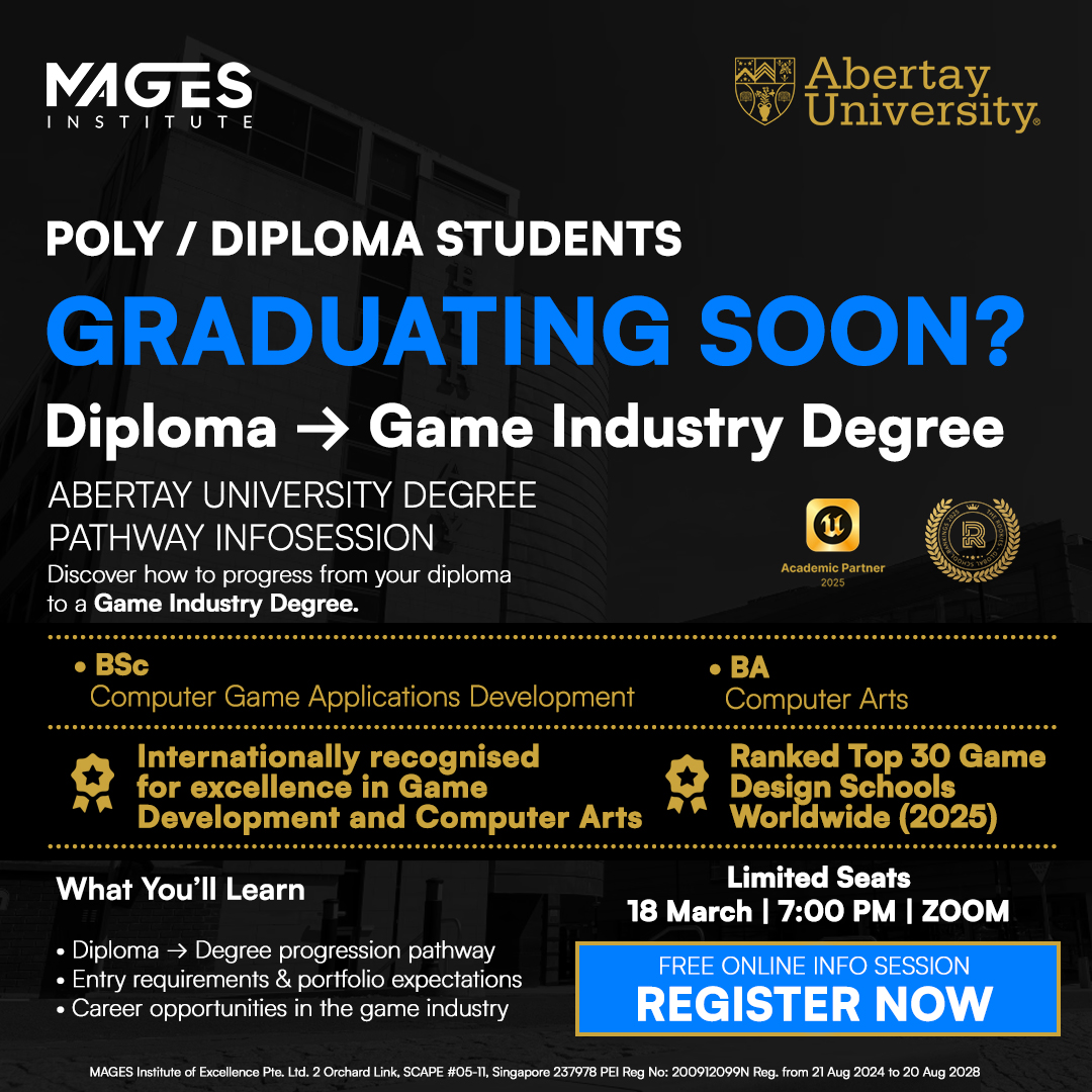 Abertay University Degree Pathway Info Session: Diploma → Game Industry Degree