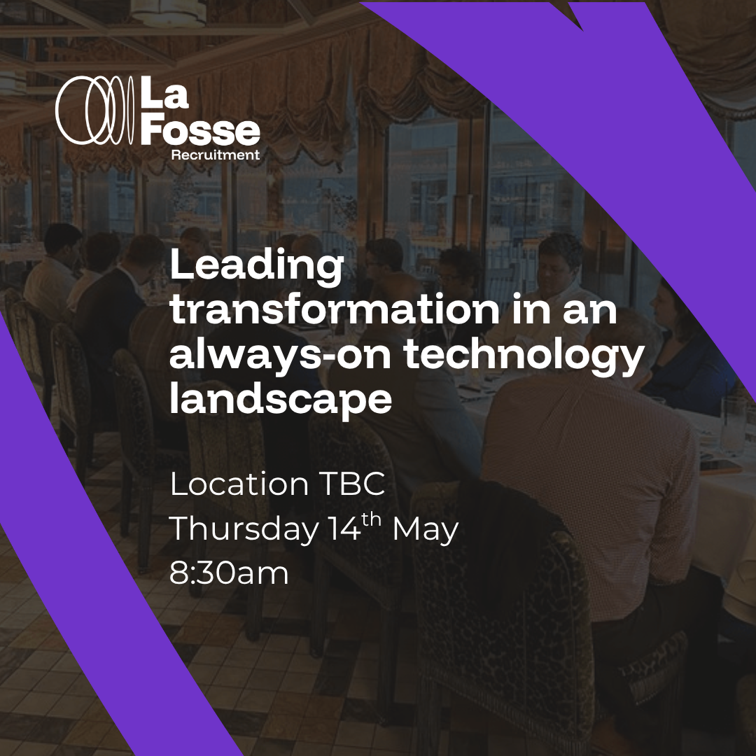 Leading transformation in an always-on technology landscape