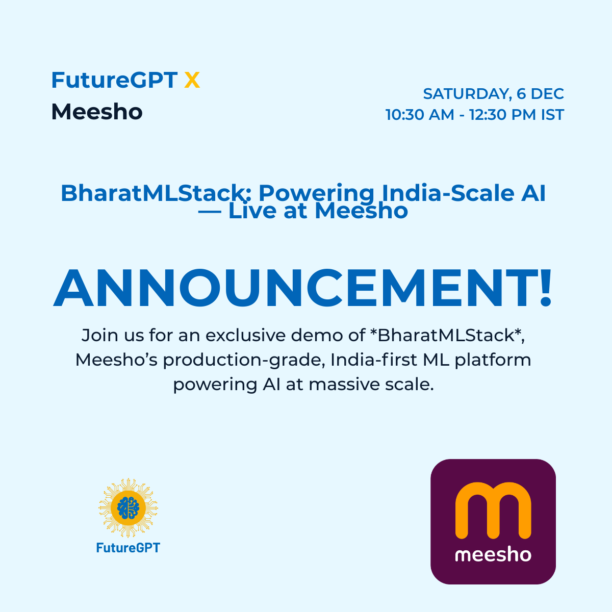 BharatMLStack: Powering India-Scale AI — Live at Meesho, Bengaluru