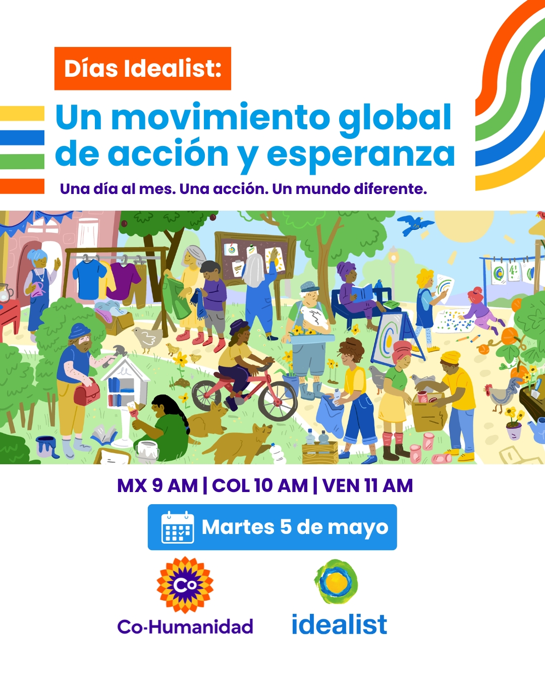 Días Idealist: un movimiento global de acción y esperanza ✨