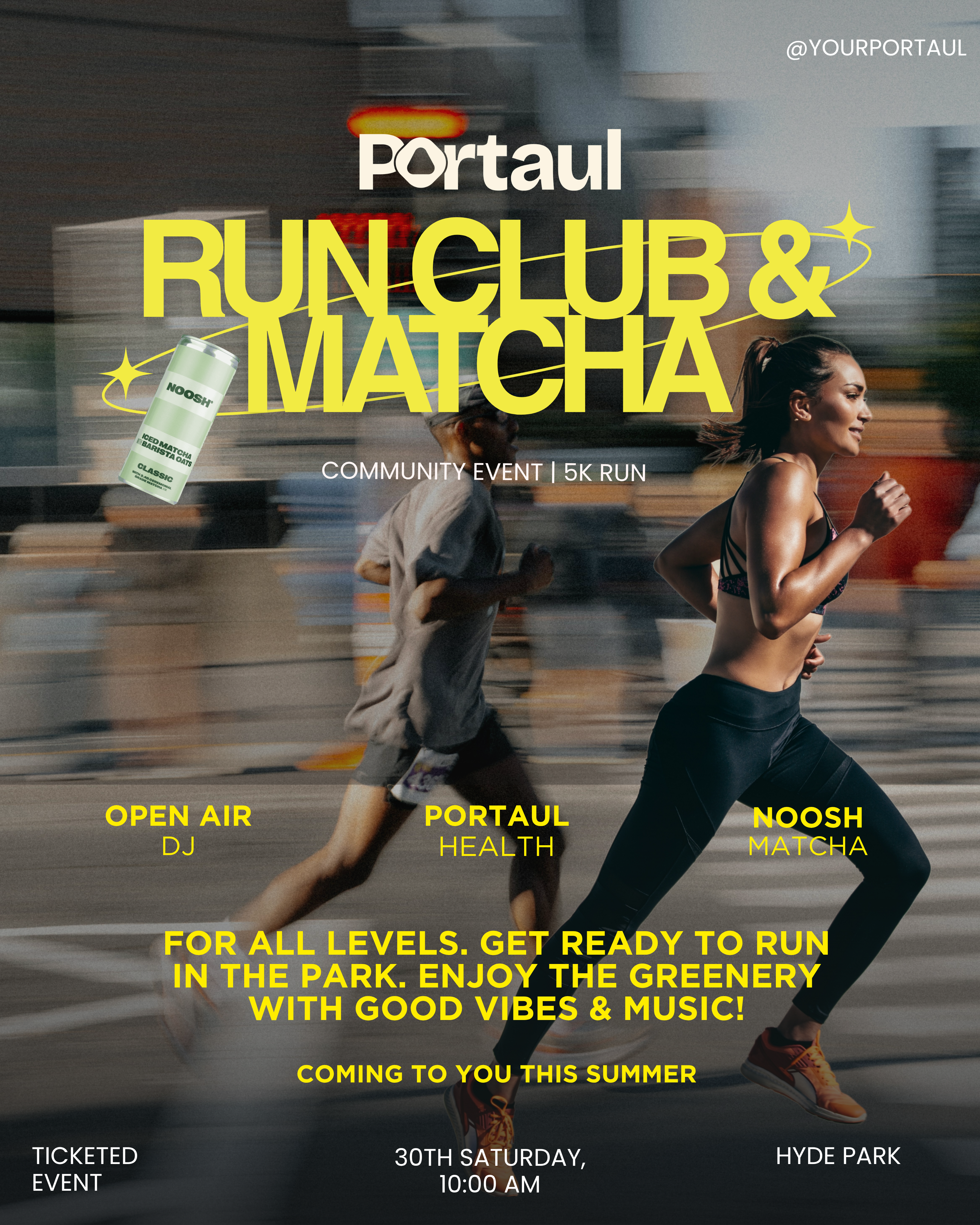 Cover art for #Portaul x Noosh Park Run & Matcha — London, United Kingdom