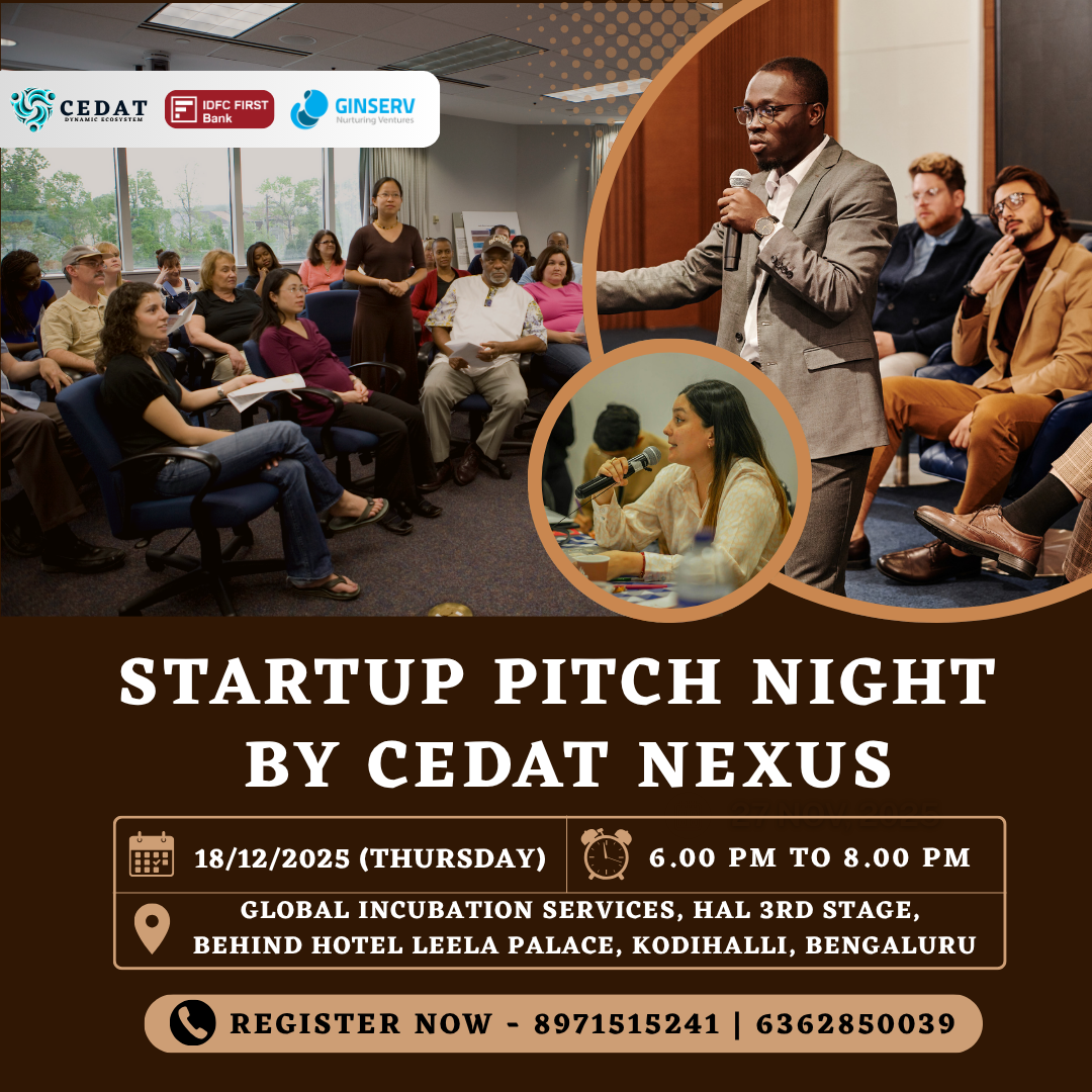 The Startup Pitch Night by CEDAT NEXUS