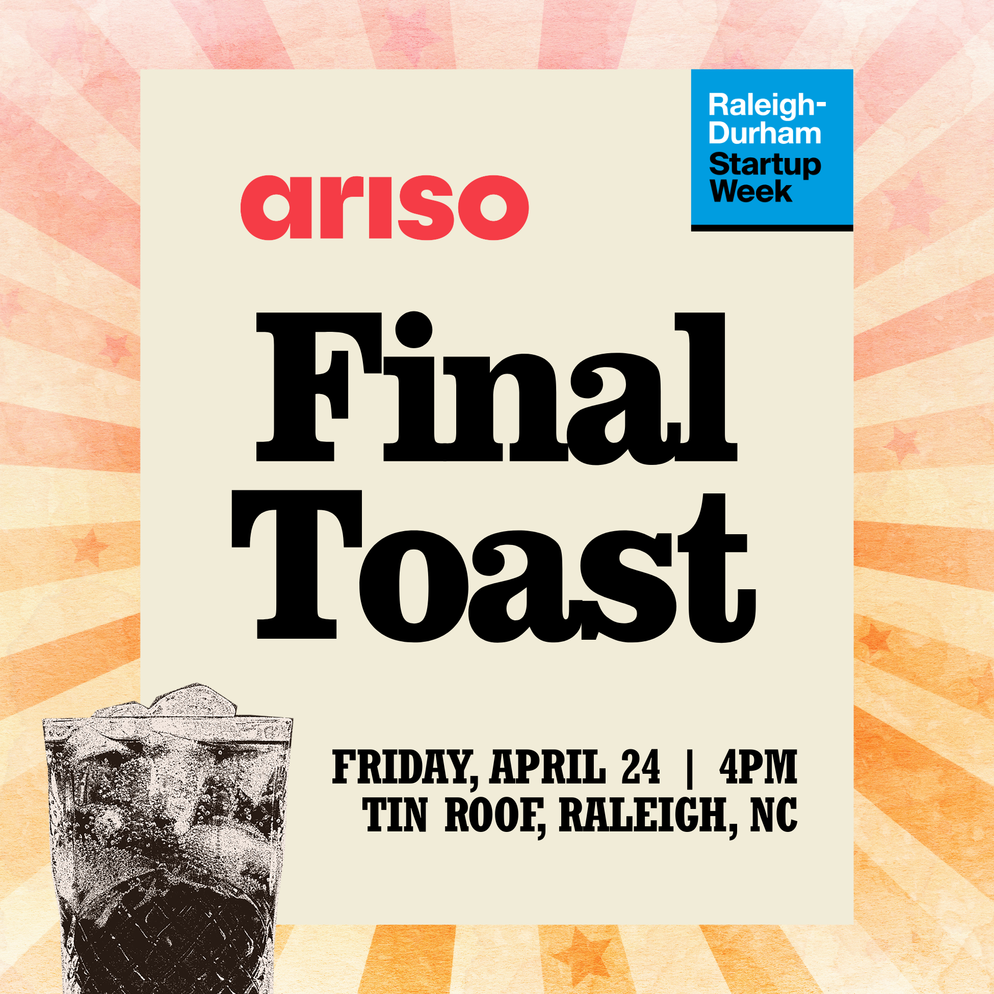The Ariso Toast: Closing Happy Hour for RDSW26