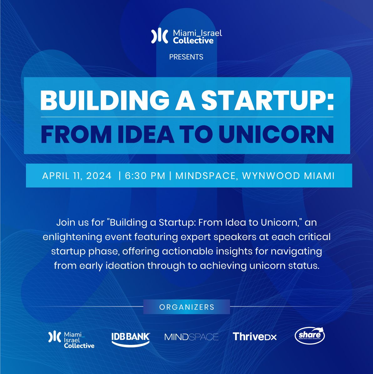 Building a Startup: From Idea to Unicorn Luma event cover