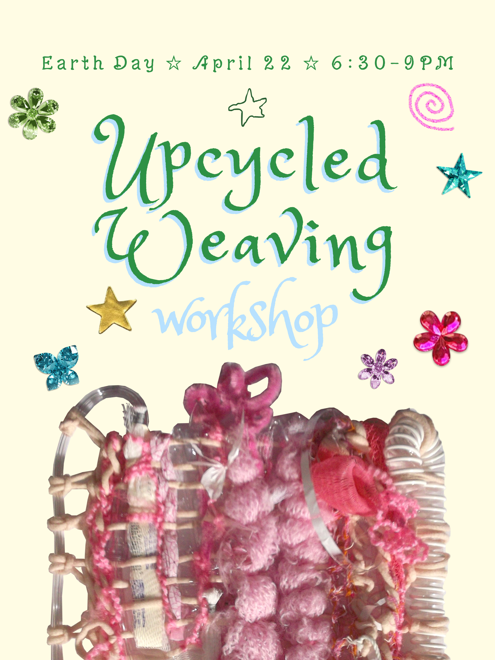 🪡 recycled weaving workshop