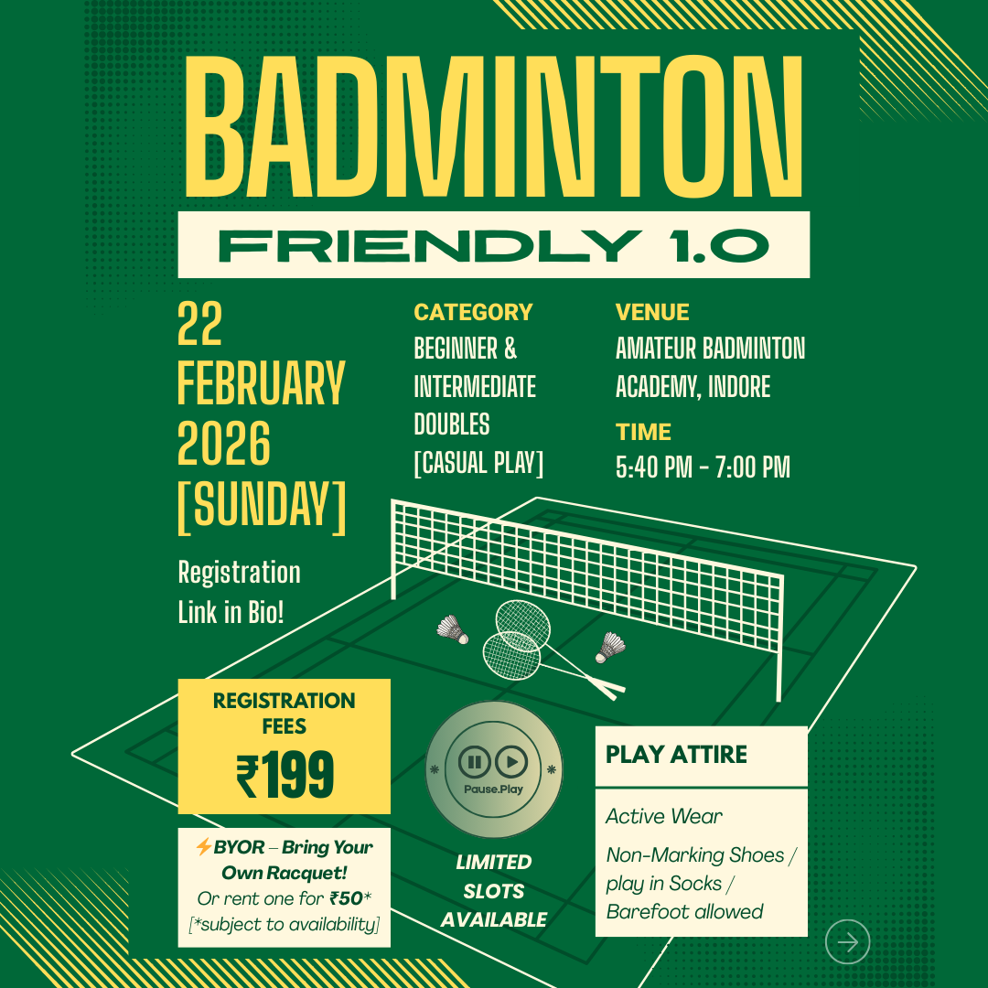 Pause.Play Badminton Friendly 1.0