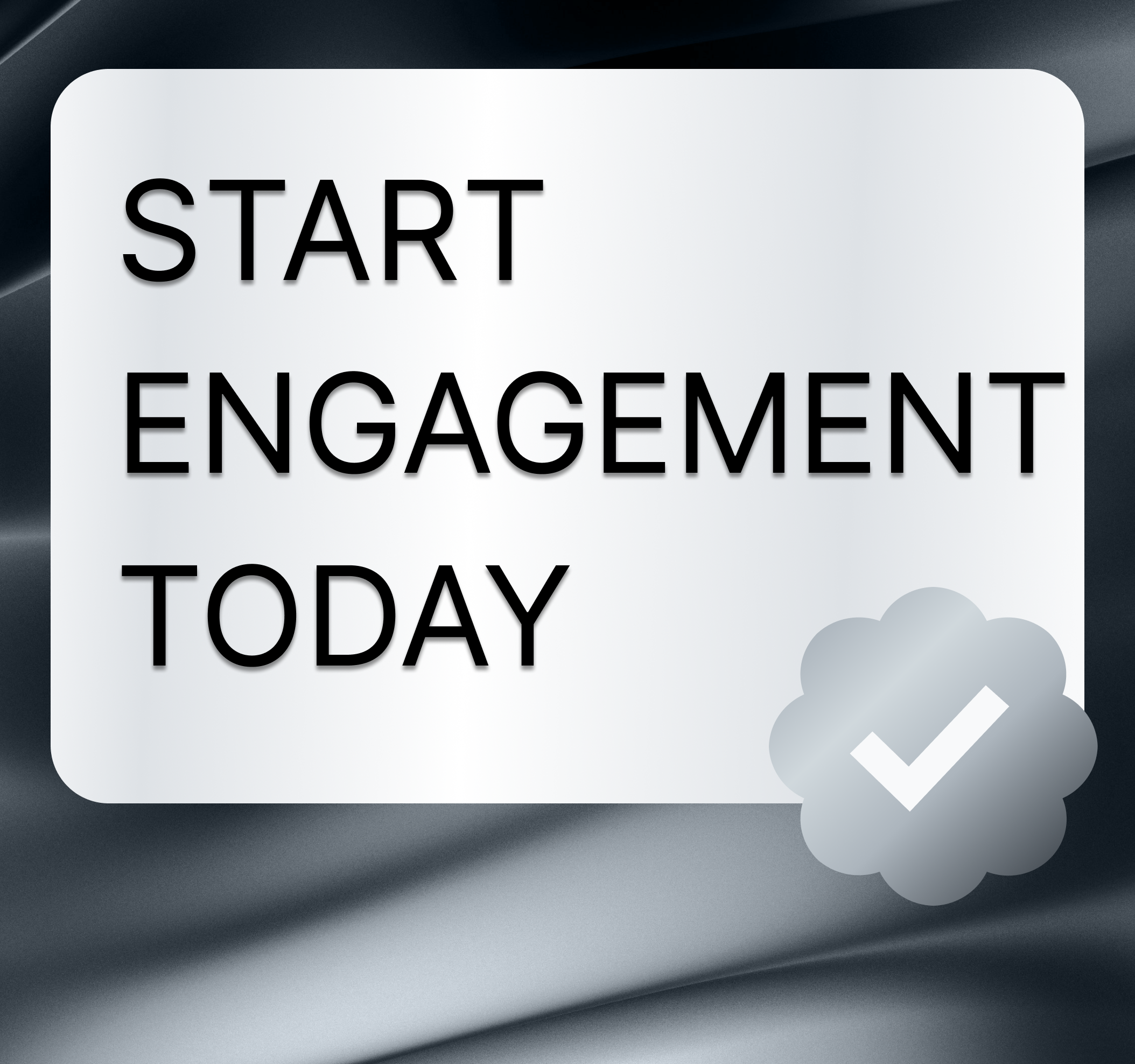 ENGAGEMENT FROM BLUE CHECK PROFILES ON X