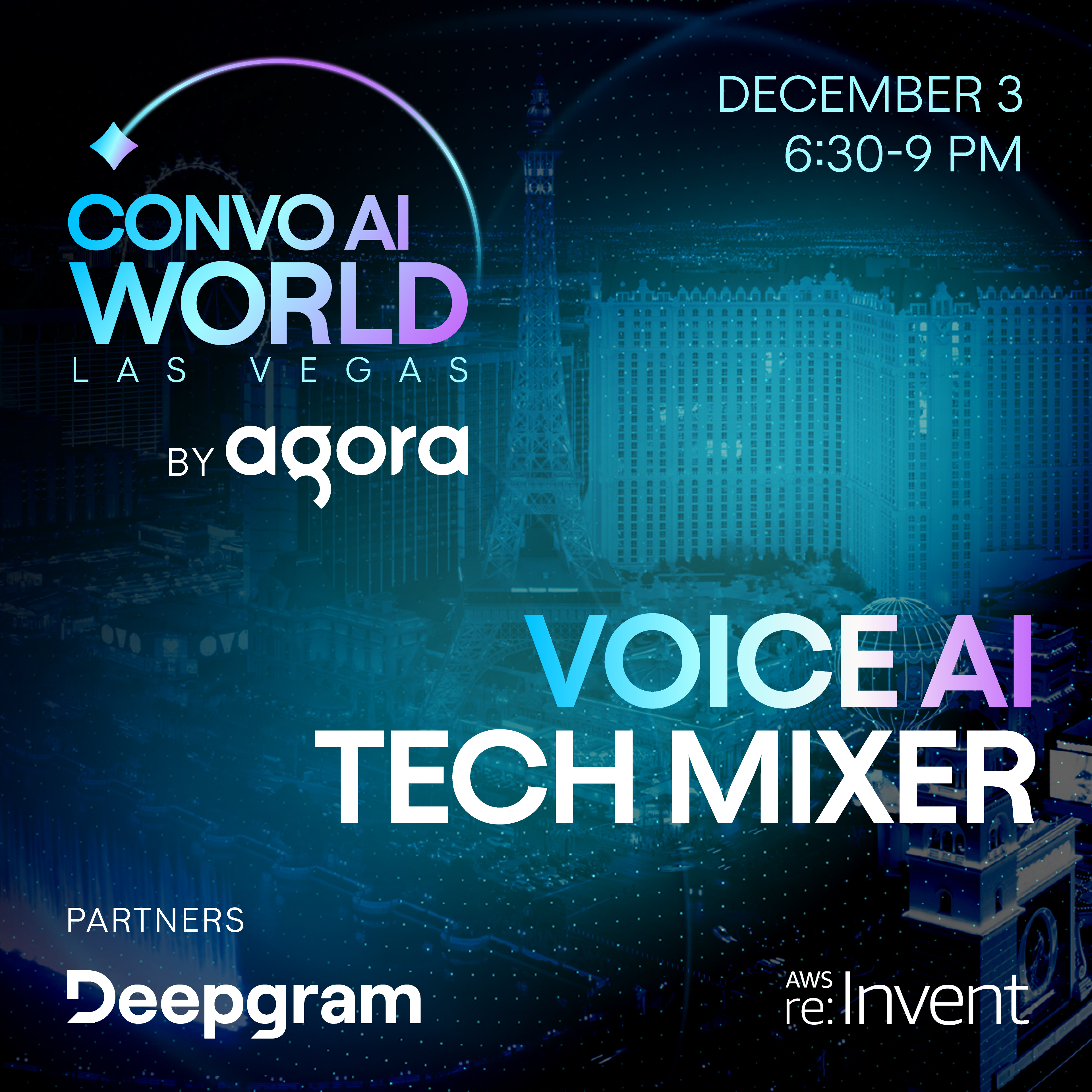 Voice AI Tech Mixer at AWS re:Invent