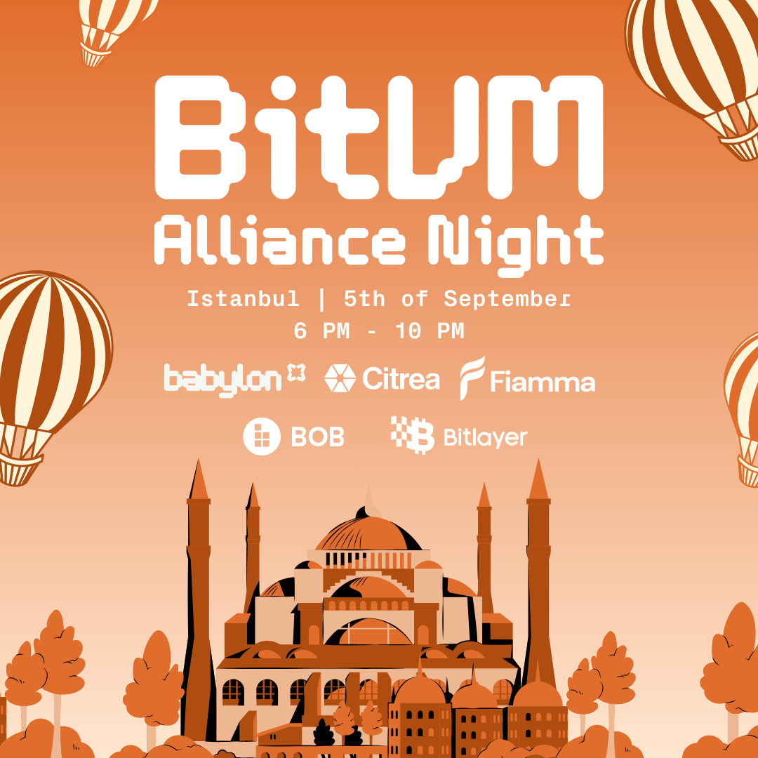 Crypto Nomads | BitVM Alliance Night | Istanbul