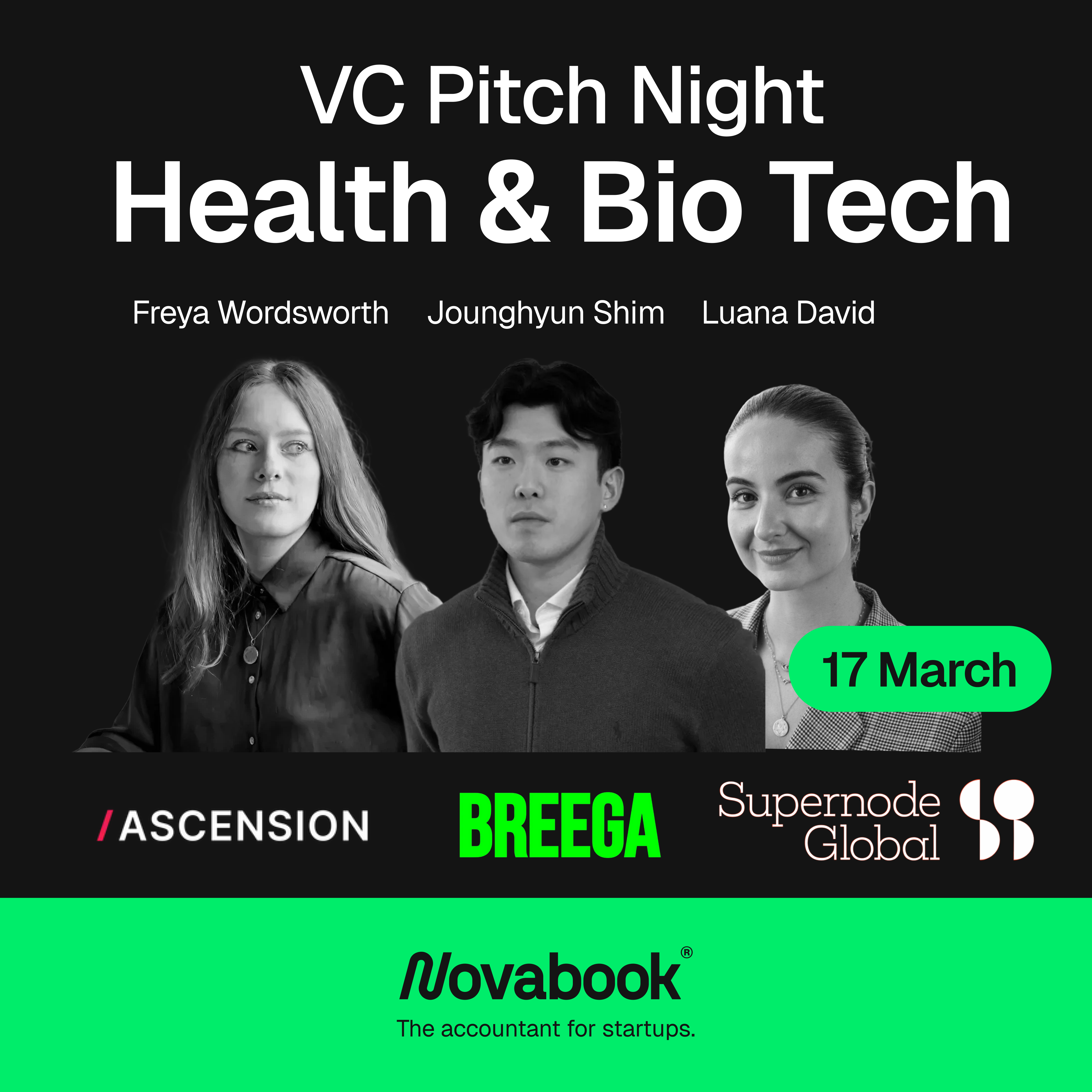 Health & Bio Tech Pitch Night
