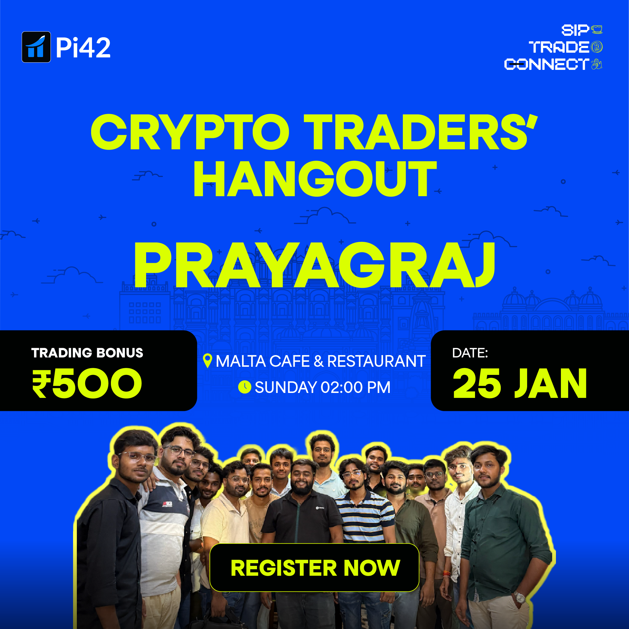 Pi42 Crypto Traders’ Hangout - Prayagraj