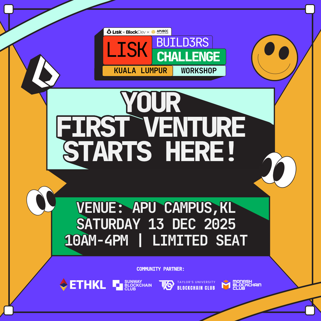 Lisk Builders Challenge 3 — KL Workshop