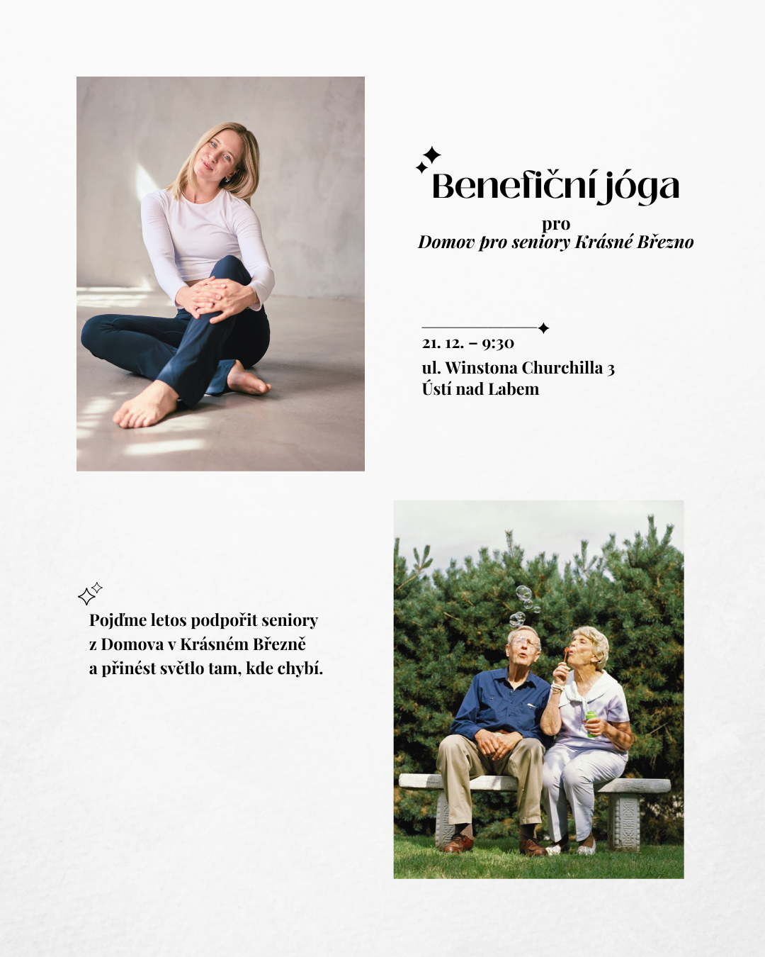 Benefiční jóga 21. 12.