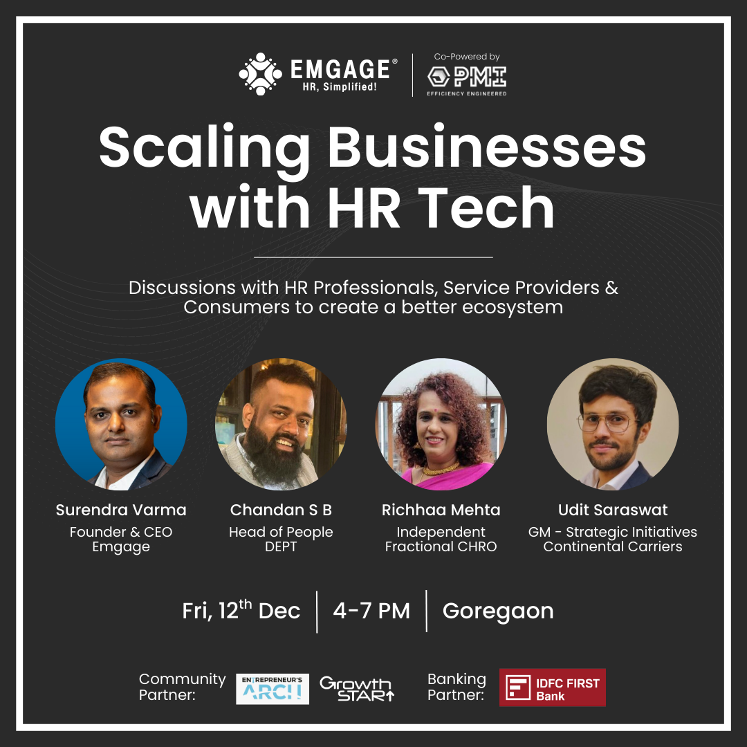 Scaling Businesses with HRTech - Mumbai Edition