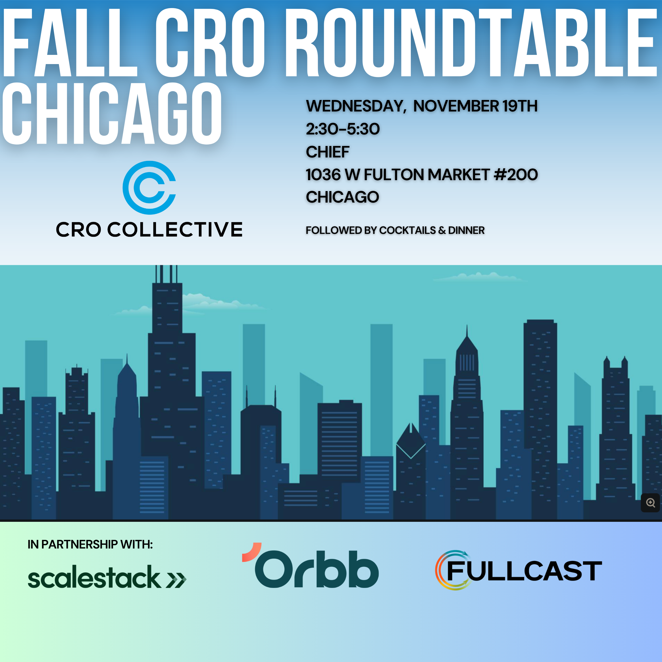 FALL CRO Roundtable - Chicago