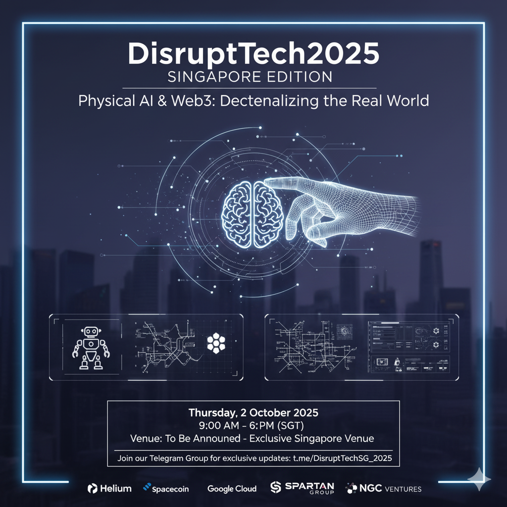 Crypto Nomads | DisrupTech 2025: Physical AI & Web3 🤖