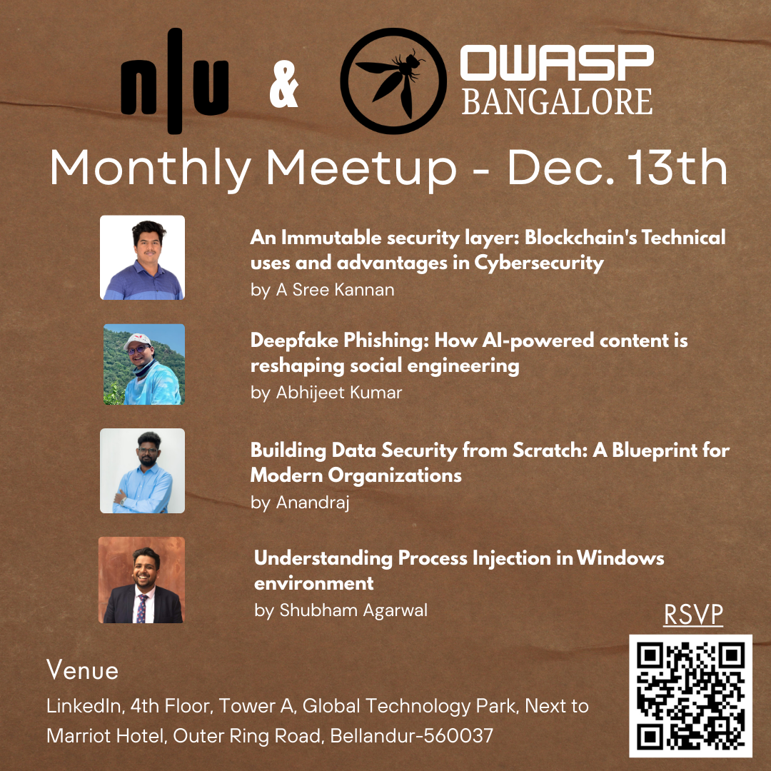 Null/OWASP Combined Meet - Bangalore | 13th December 2025