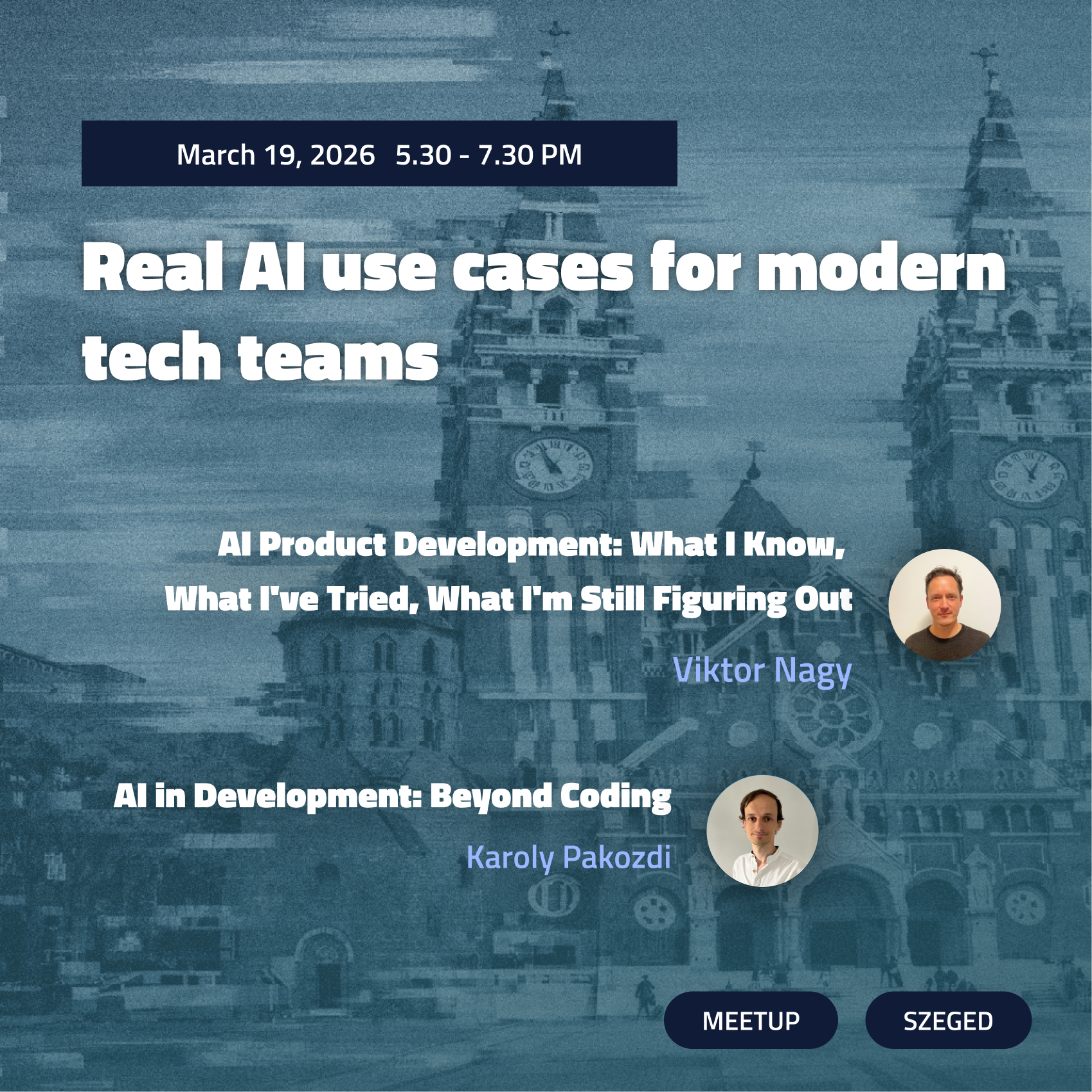 I. szegedsync - Real AI use cases for modern tech teams