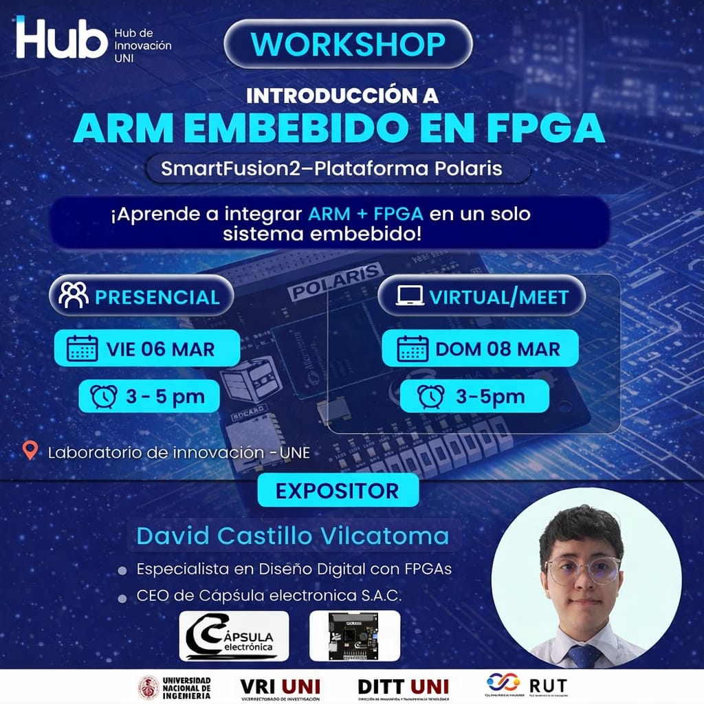 Introducción al ARM Embebido en FPGA con SmartFusion2 – Plataforma Polaris - PRESENCIAL