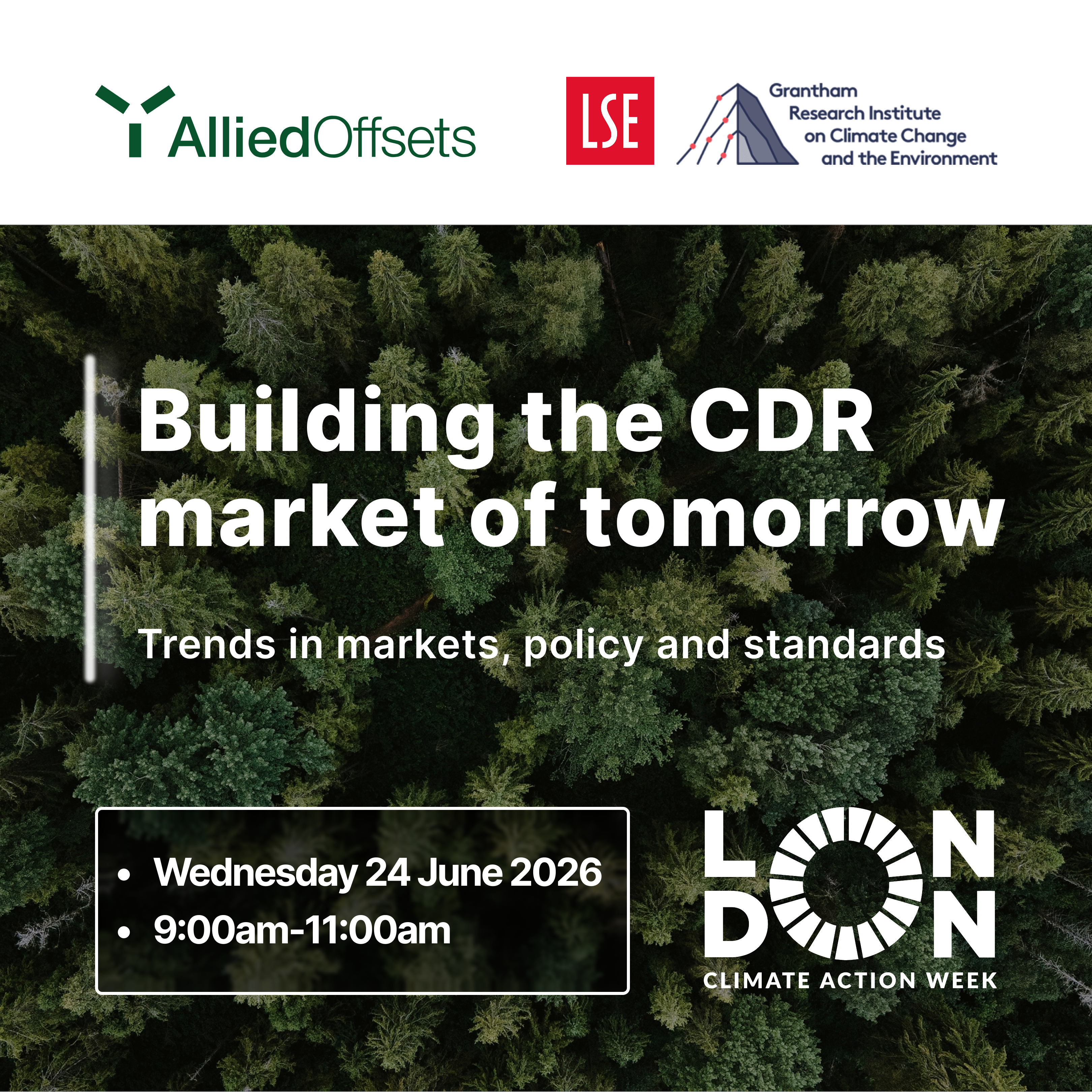 Cover art for #Building the CDR market of tomorrow — London, United Kingdom
