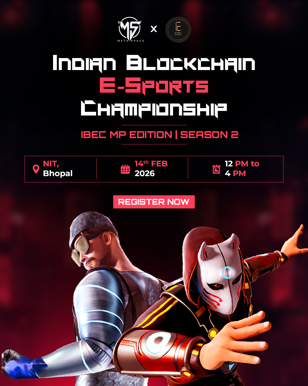 Indian Blockchain E-Sports Championship (Madhya Pradesh Edition Season 2)