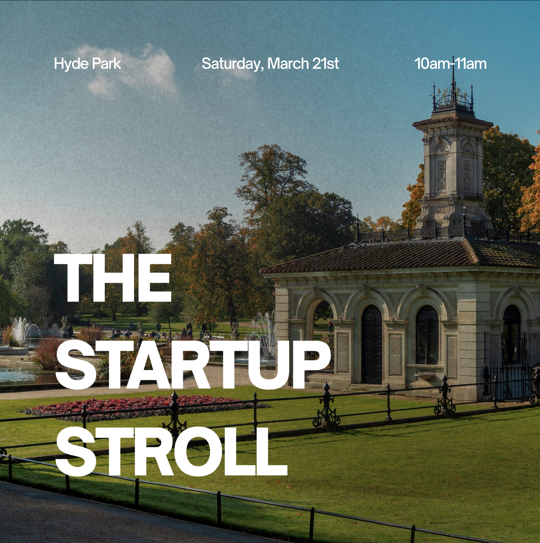 The Startup Stroll