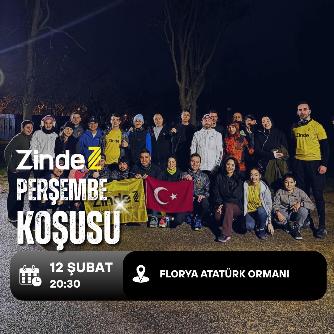 Zinde Florya Atatürk Ormanı Koşusu