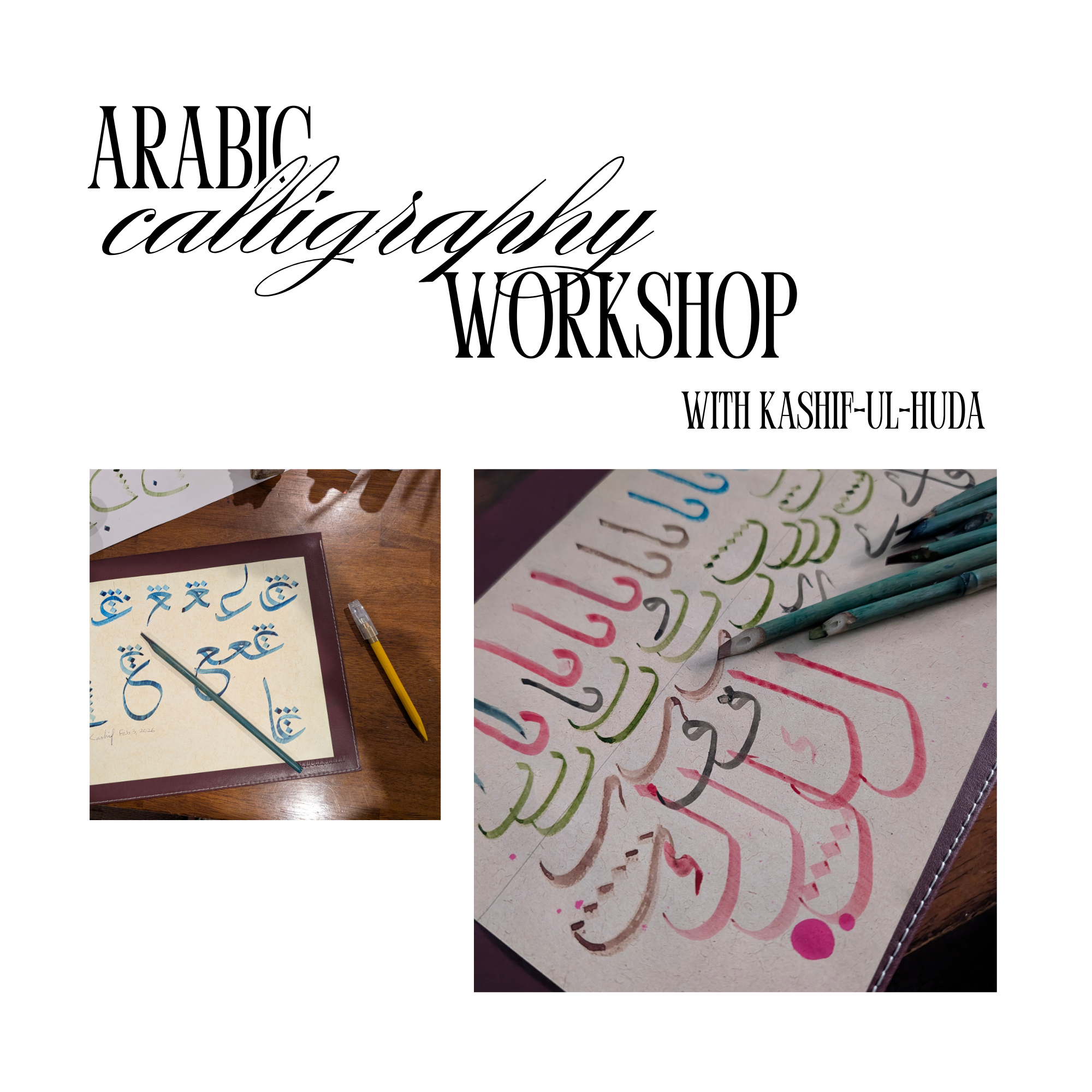 Arabic Calligraphy Workshop