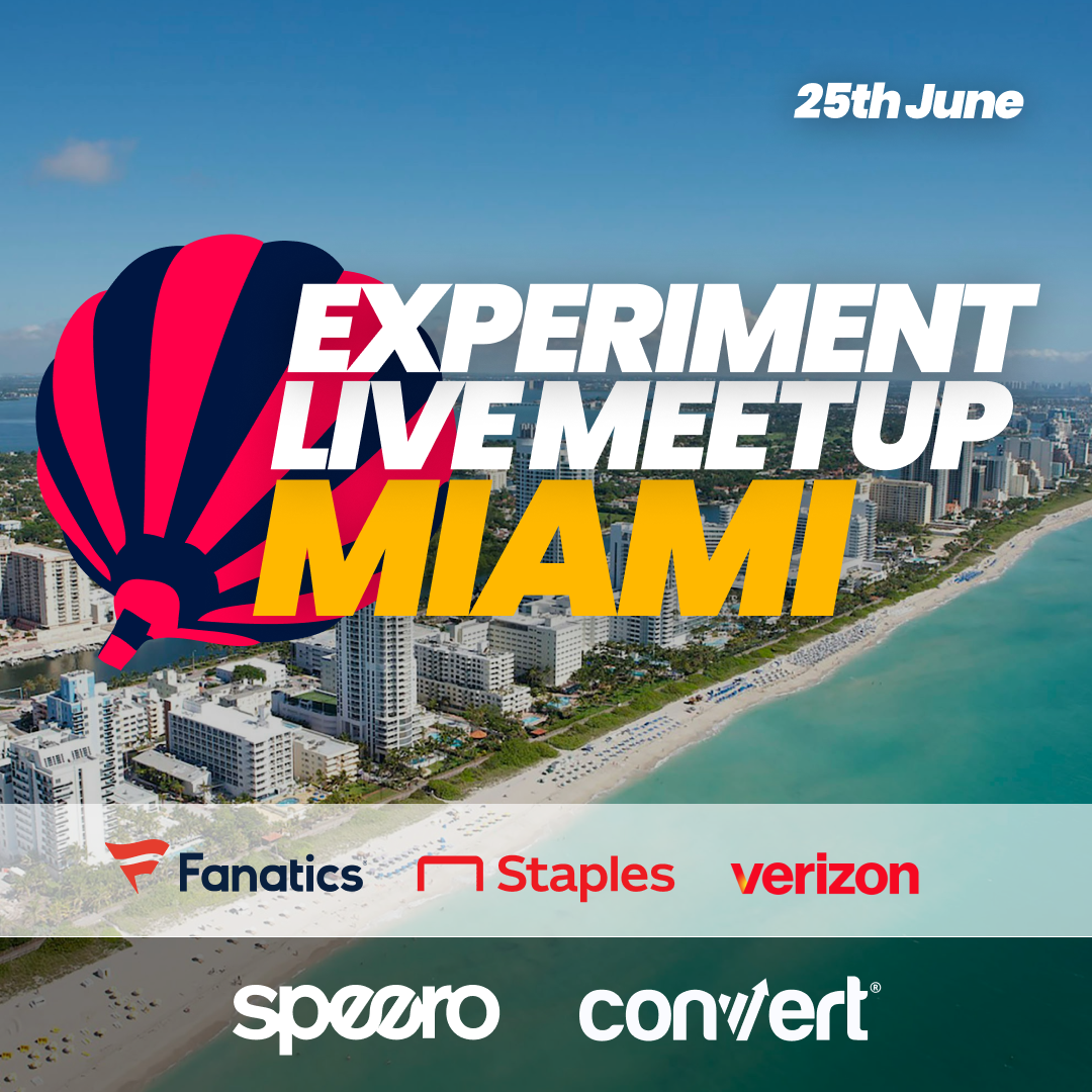 Experiment Live Meetup Miami