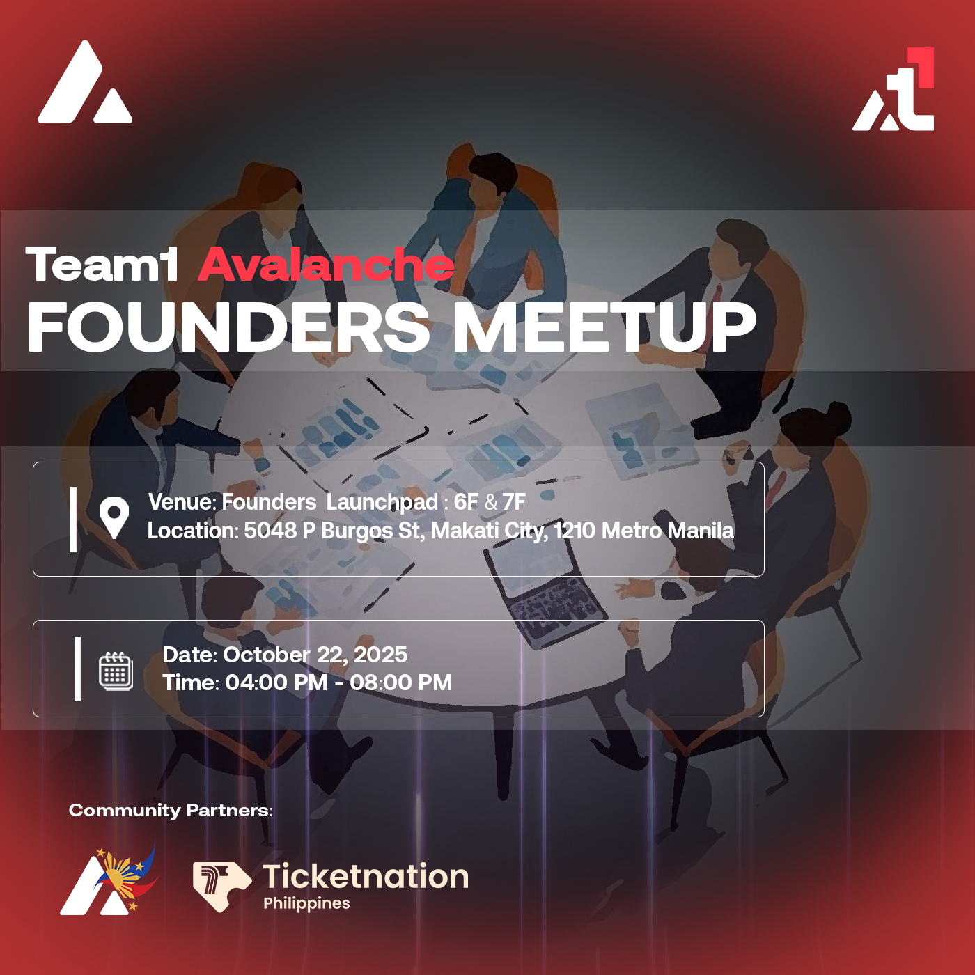 Team1 Founders Meetup @ Founders Launchpad
