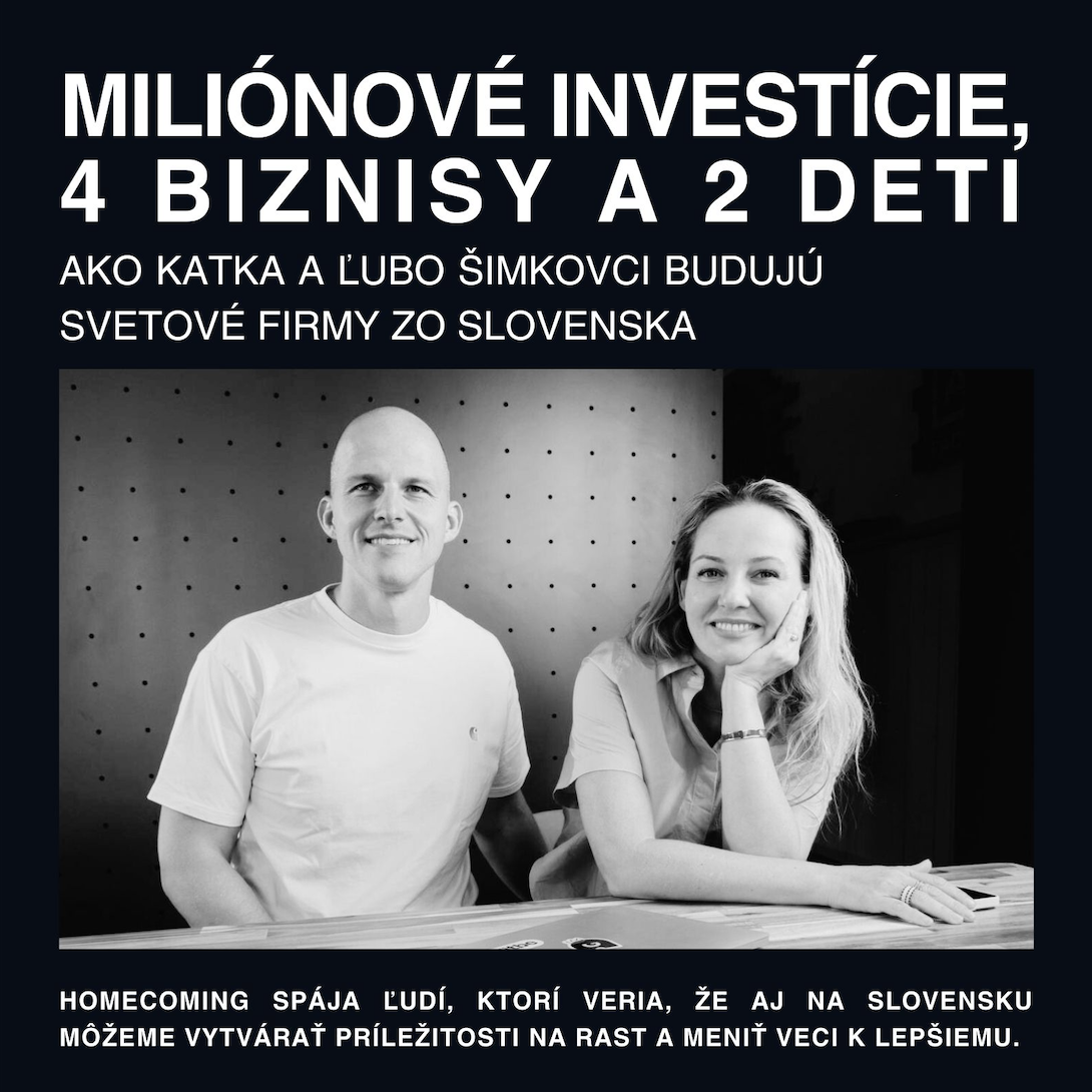 Miliónové investície, 4 biznisy a 2 deti- Ako Katka a Ľubo Šimkovci budujú svetové firmy zo Slovenska