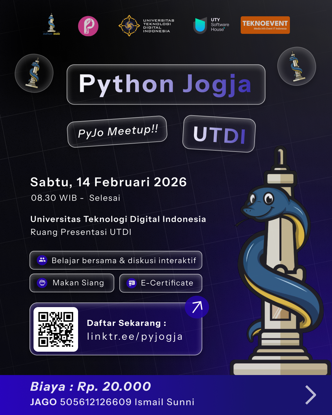 PyJogja Meetup @ UTDI - Februari 2026