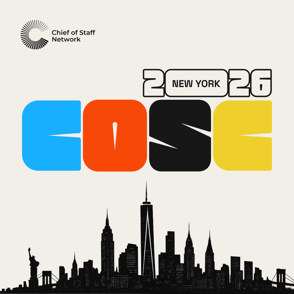 Chief of Staff Connect - New York, October 22-23, 2026