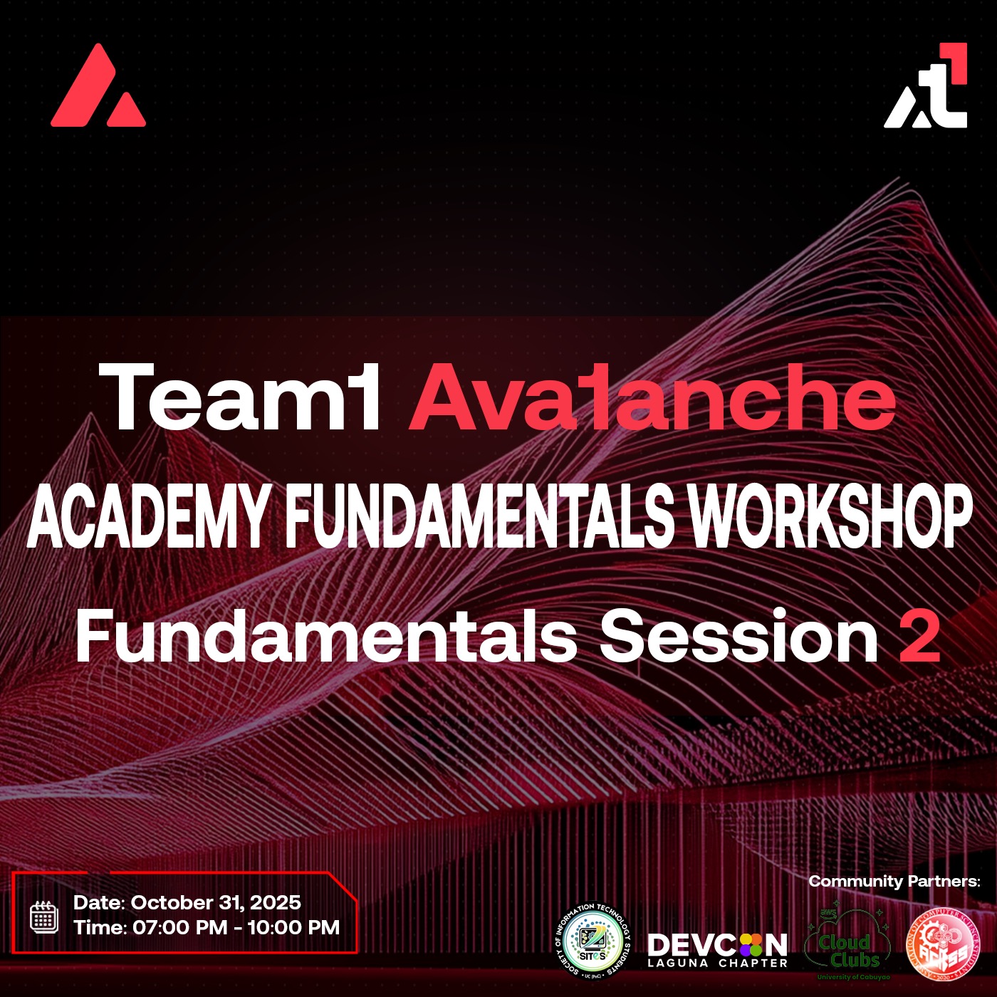 Team1 Avalanche Academy Workshop - Fundamentals Session 2