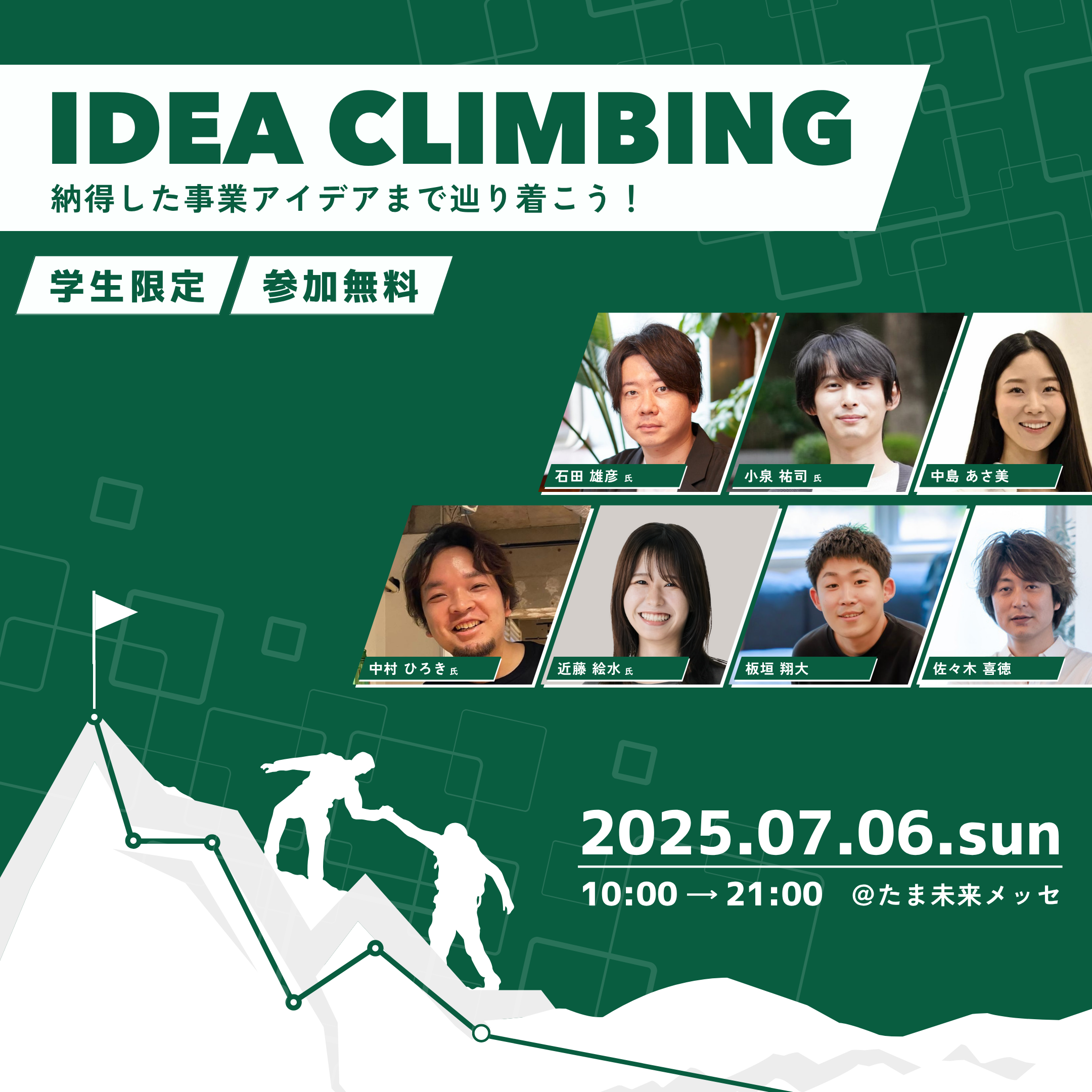 IDEA CLIMBING 2025/7/6 @たま未来メッセ · Luma