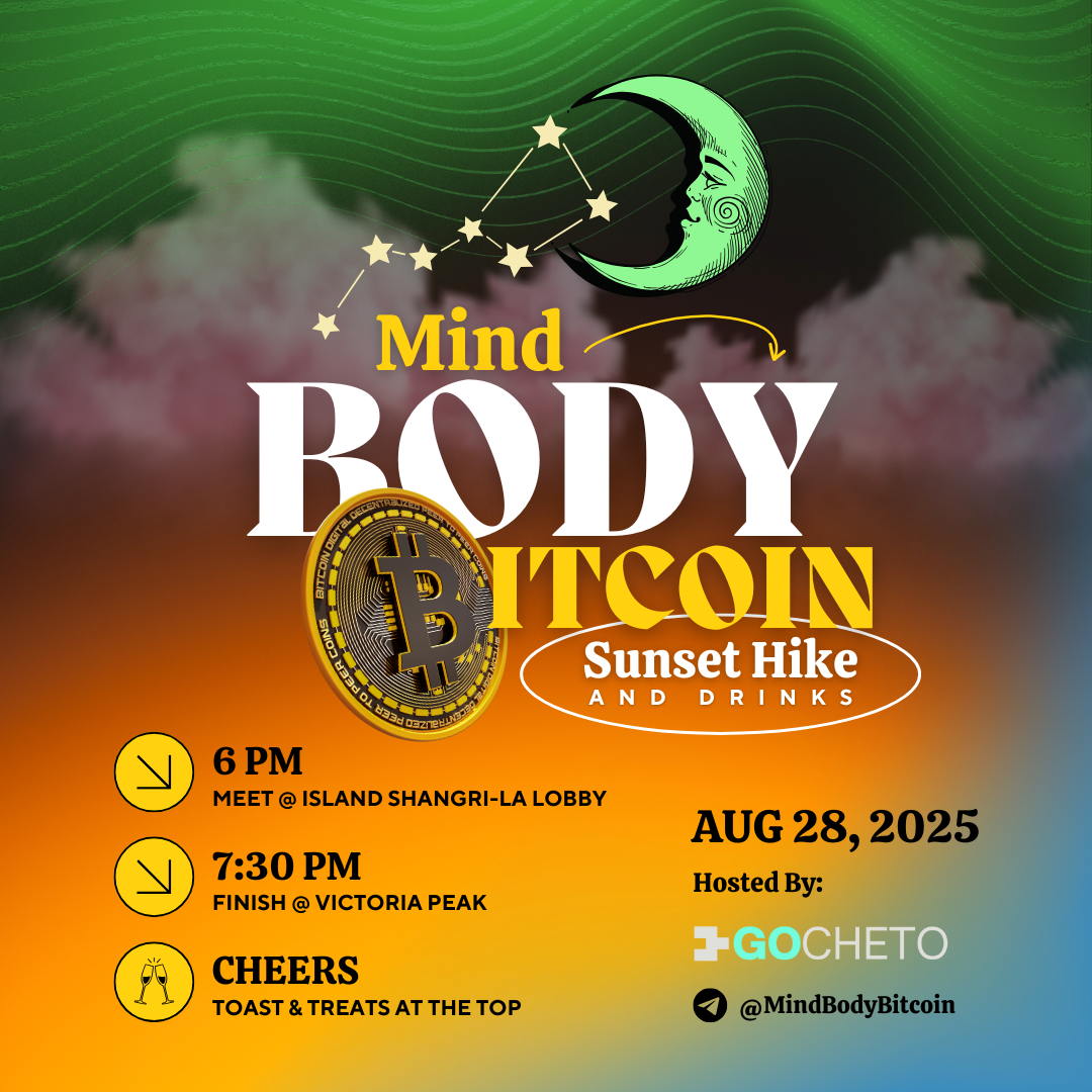 Crypto Nomads | Mind Body Bitcoin Hike Club | Sunset Edition