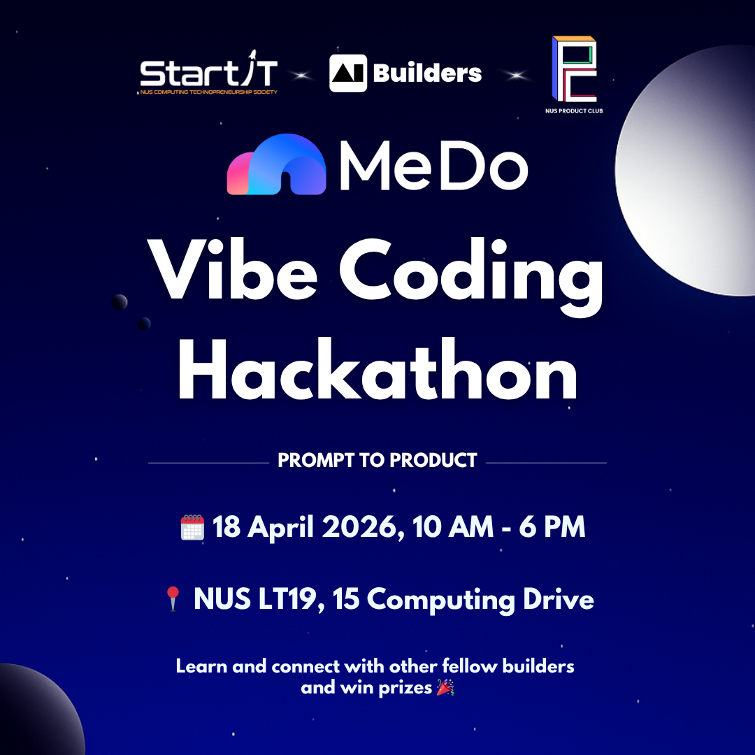 MeDo Singapore Vibe Coding Hackathon