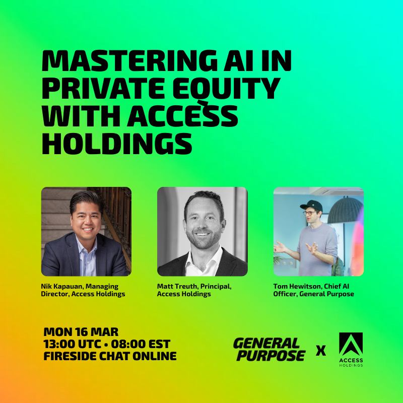 Mastering AI in Private Equity with Access Holdings