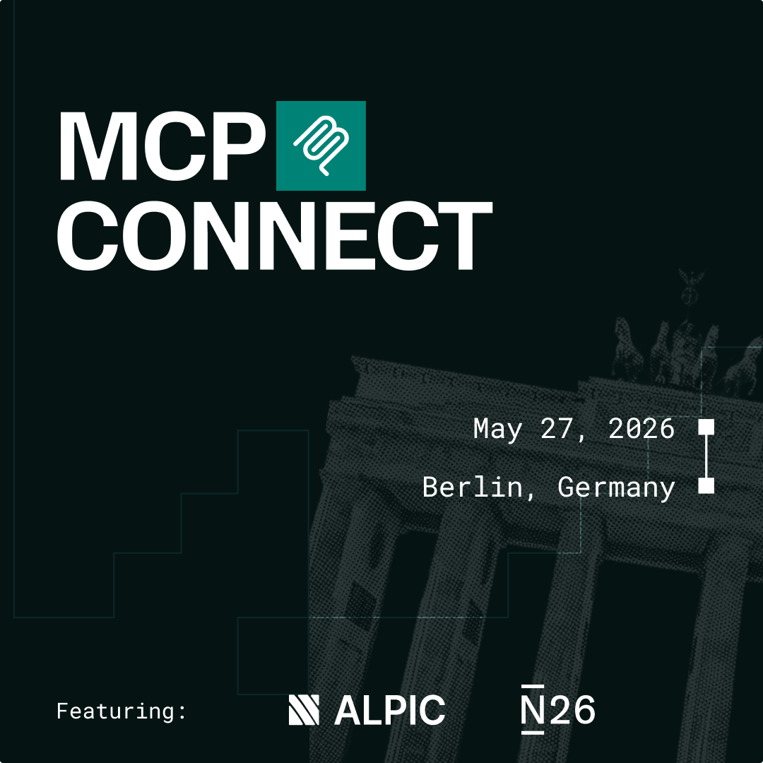 MCP Connect Berlin with N26 & Alpic