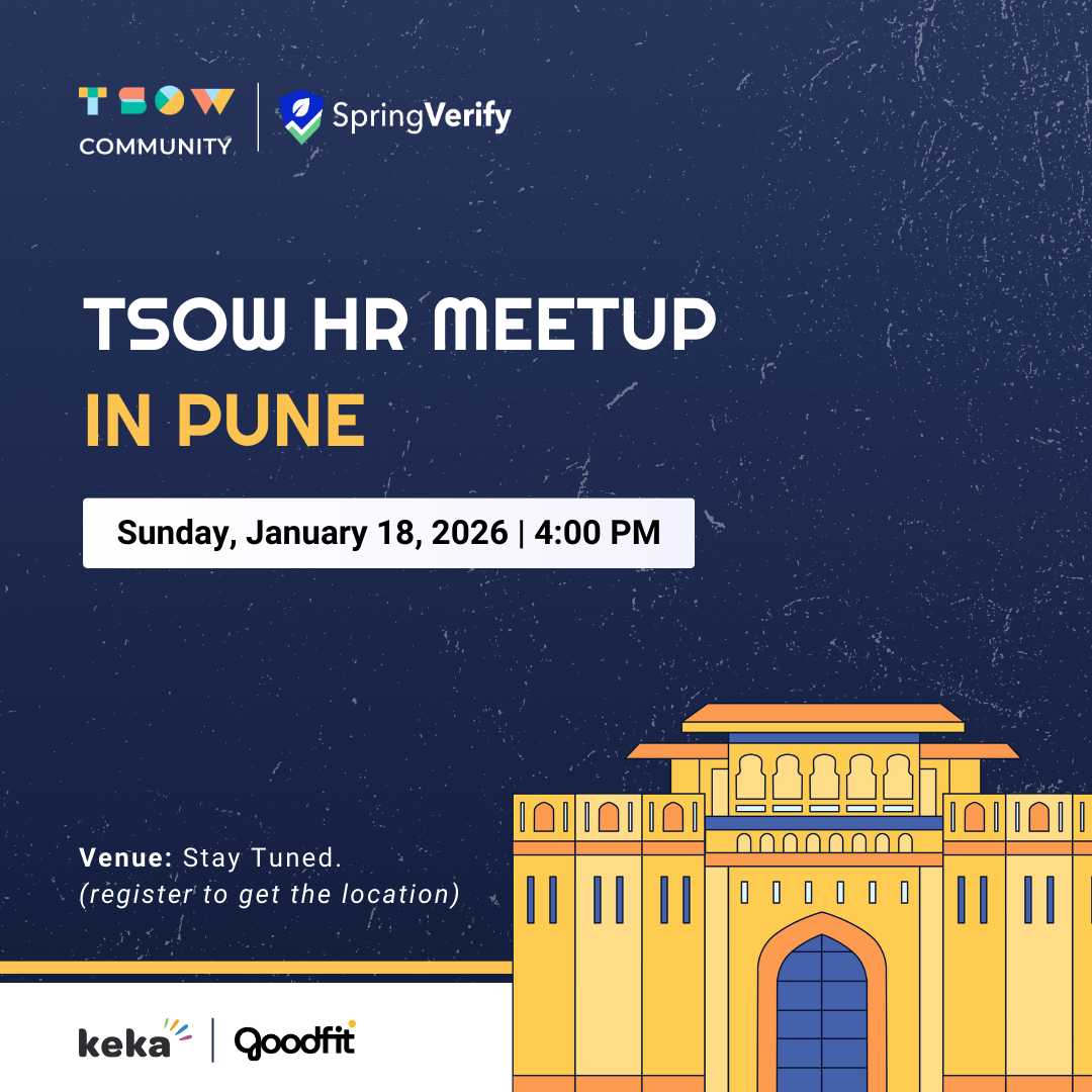 TSOW HR Meetup in Pune
