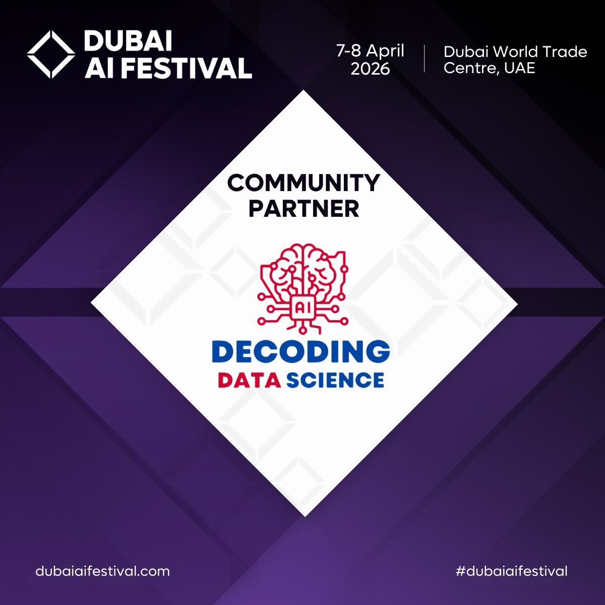 Cover art for #DDS X Dubai AI Festival — Dubai, Dubai