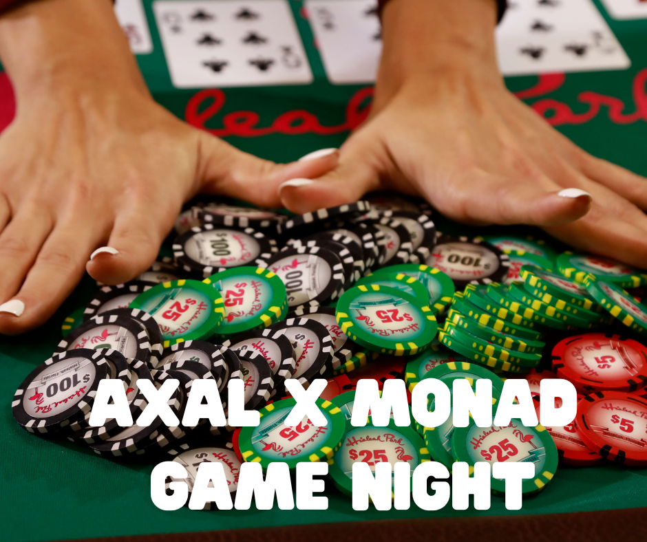 Axal X Monad NYC Quant Game Night
