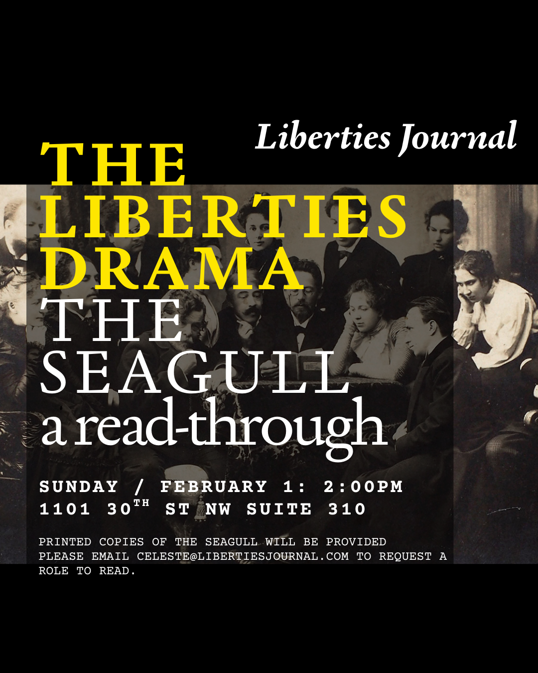 THE SEAGULL: a read through