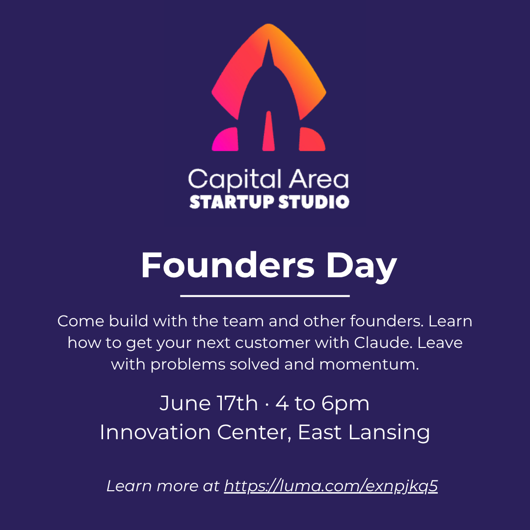 Cover art for #Founders Day 🚀 — 325 E Grand River Ave suite 300