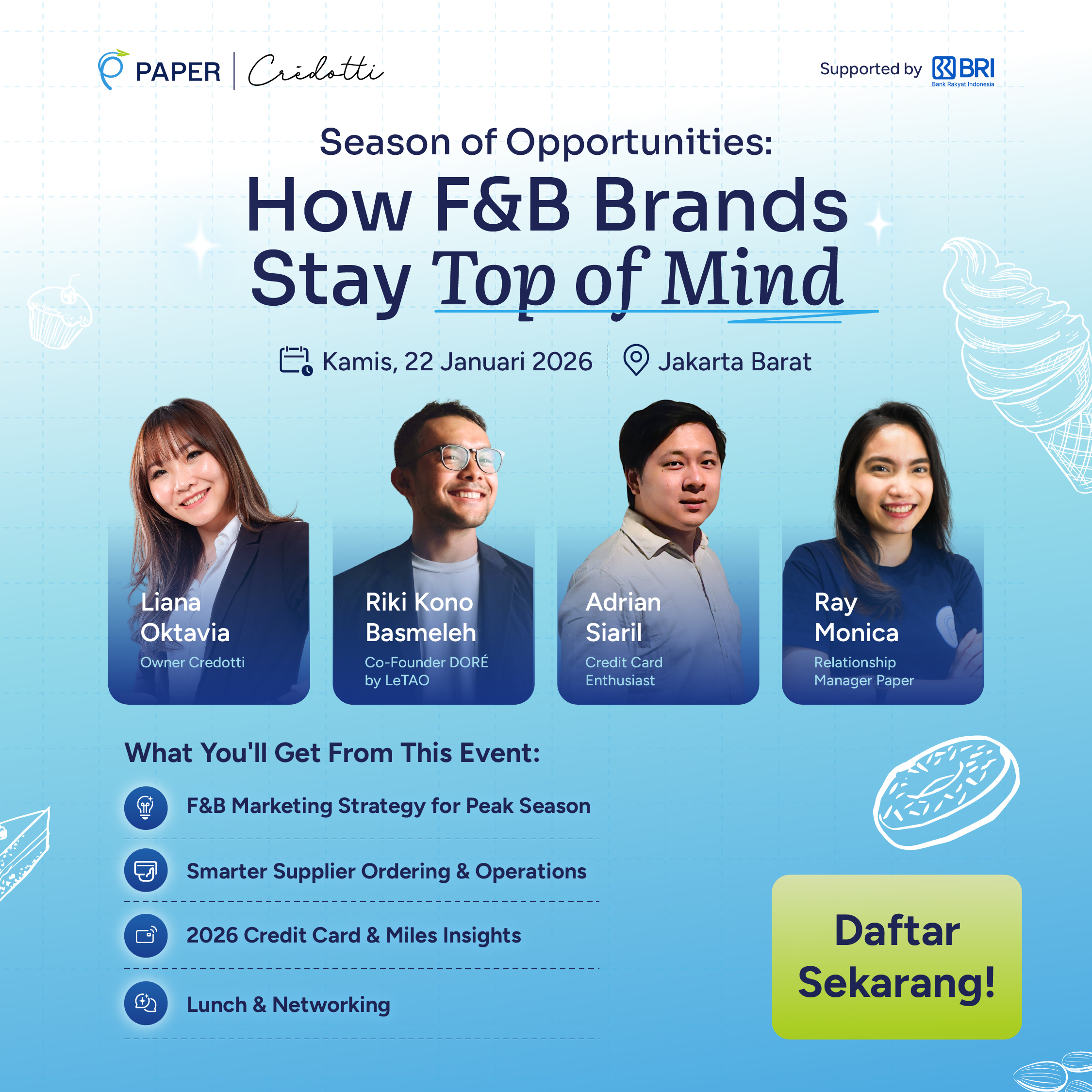 Season of Opportunities: How F&B Brands Stay Top of Mind