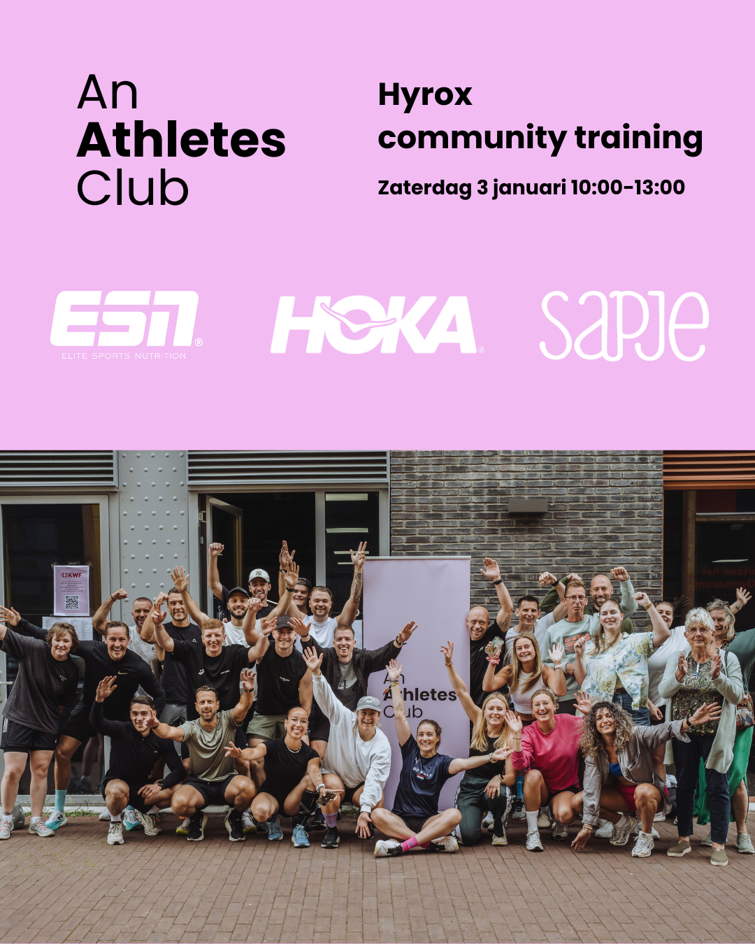 An Athletes Club New Years community event