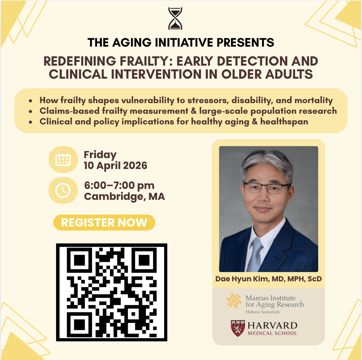 Redefining Frailty: Early Detection and Clinical Intervention in Older Adults