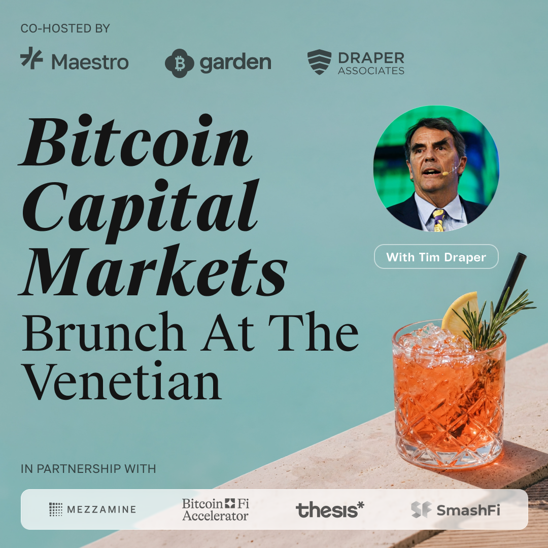 Bitcoin Capital Markets: Brunch at The Venetian