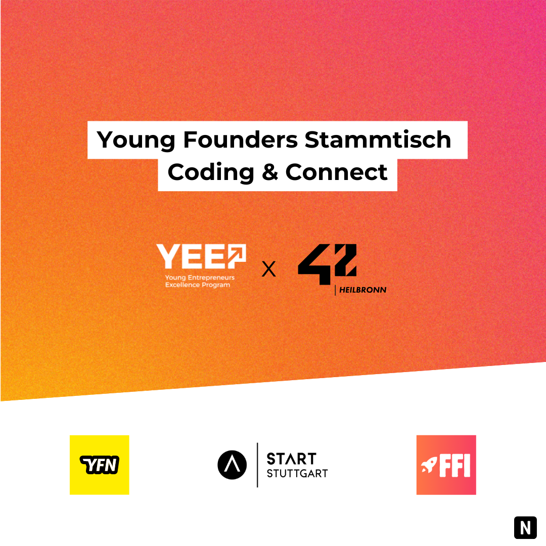 Young Founders Stammtisch - Coding & Connect